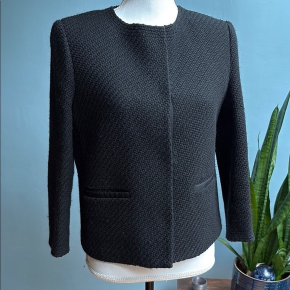 Vince Versatile Black Women's Jacket. Size 8 - Picture 1 of 8